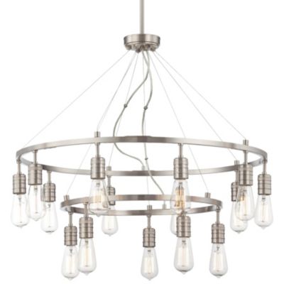 Downtown Edison 2-Tier Chandelier by Minka-Lavery - Starlight Lighting USA and Canada